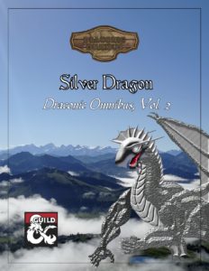 Draconic Omnibus: Silver Dragon Cover