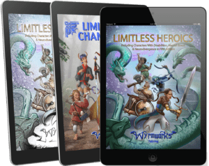3 tablets showing book covers