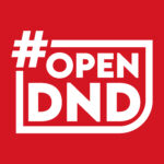 Red #OpenDnD logo