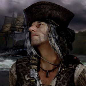 pirate captain face