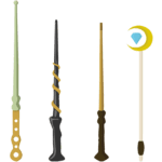 6 magic wands