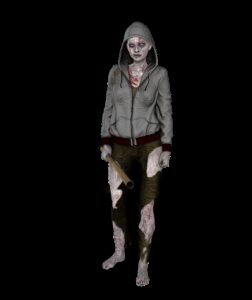zombie, female