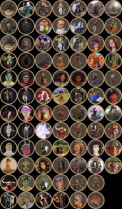 collage of 82 VTT tokens featuring Limitless Champions characters