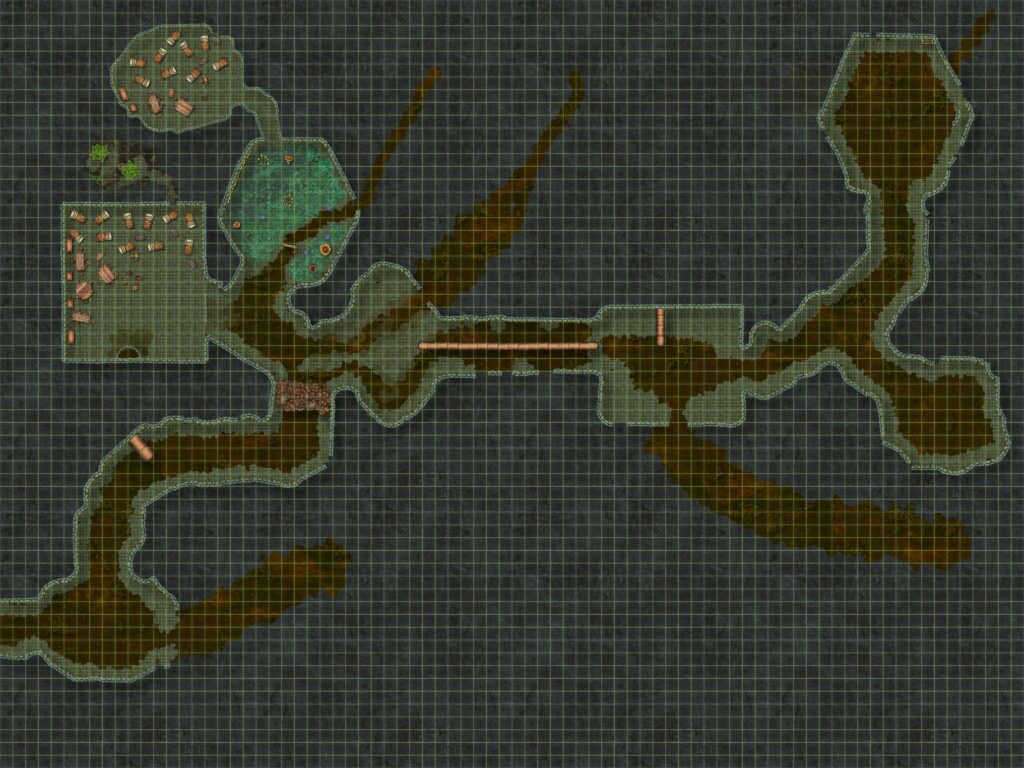 Sewer Battle Map