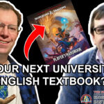 2024 PHB Cover: The Worlo's Createst Roleplaving Came Dungeons & Dragons Player's Handbook Your Next University English Textbook?! The University Of Chicago English Language Institute; picture of Dale & Shane